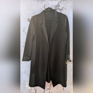 Zara Black Long Blazer/Coat